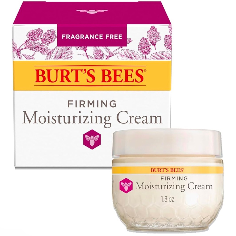 Burt's Bees Firming Moisturizing Cream - White